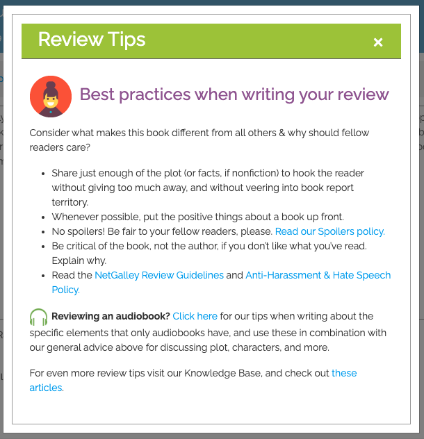 How NetGalley Encourages Thoughtful Reviews NetGalley Client