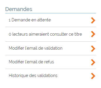 Personnaliser les e-mails de validation et de refus par titre ...
